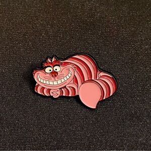 Cheshire Cat Enamel Pin or Magnet Brings Grins to Faces All Around| 3 for $18